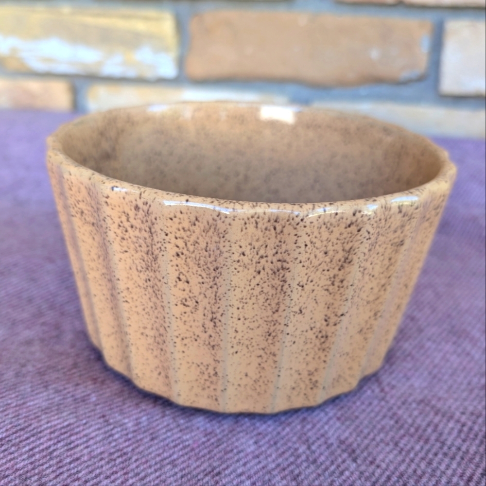 Vintage BMP Soufle Speckled Bowl Blue Mountain Pottery